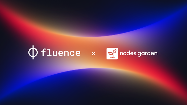 nodes.garden partners with Fluence to advance decentralized web3 infra